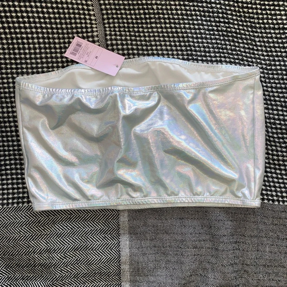 Wild fable Iridescent crop top - Picture 2 of 6